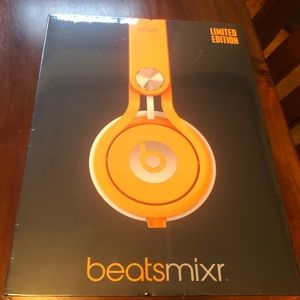 Beats by Dr Dre Mixr Orange Headsets. New unopened box. Never used